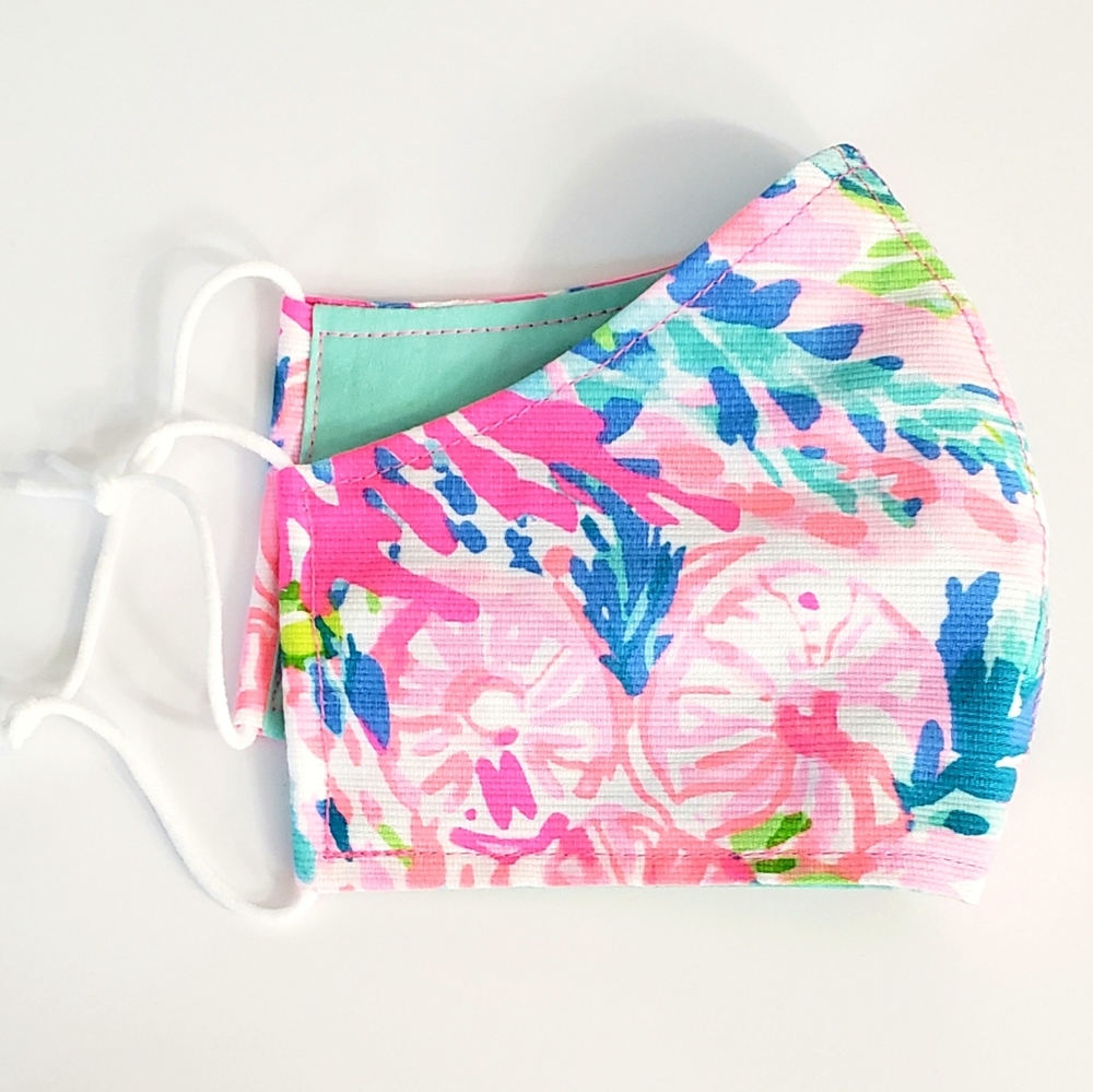 Lilly Pulitzer Face Mask - Fished My Wish